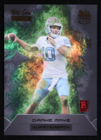 Drake Maye 2023 Wild Card Matte Rookie Heat Green Flame #RHDM #3/25 at PristineAuction.com