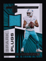Tua Tagovailoa 2021 Elite Spark Plugs Jerseys #3 at PristineAuction.com