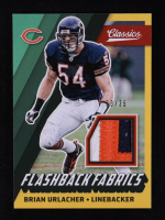 Brian Urlacher 2017 Classics Flashback Fabrics Prime #4 #23/25 at PristineAuction.com