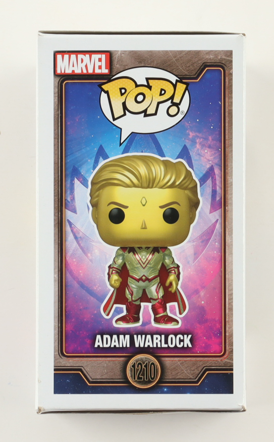 Will Poulter Signed "Guardians of the Galaxy Volume 3" #1210 Adam Warlock Bobble-Head Funko Pop! Vinyl Figure (Beckett) at PristineAuction.com Will Poulter Signed "Guardians of the Galaxy Volume 3" #1210 Adam Warlock Bobble-Head Funko Pop! Vinyl Figure (Beckett) at PristineAuction.com