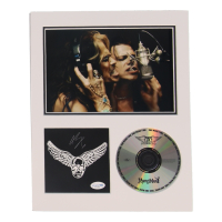 Yungblud Signed "One More Time" Custom Matted CD Insert Display (ACOA) at PristineAuction.com