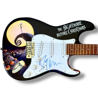 Danny Elfman Signed "The Nightmare Before Christmas" Custom Stratocaster Guitar (JSA) at PristineAuction.com