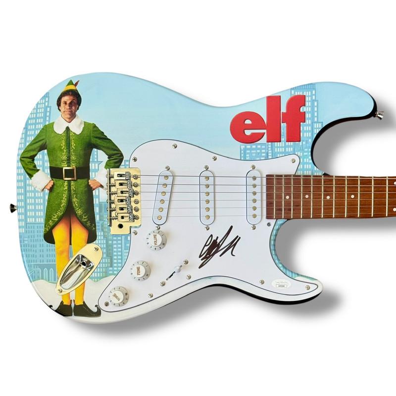 Will Ferrel Signed "Elf" Custom Stratocaster Guitar (JSA) at PristineAuction.com Will Ferrel Signed "Elf" Custom Stratocaster Guitar (JSA) at PristineAuction.com
