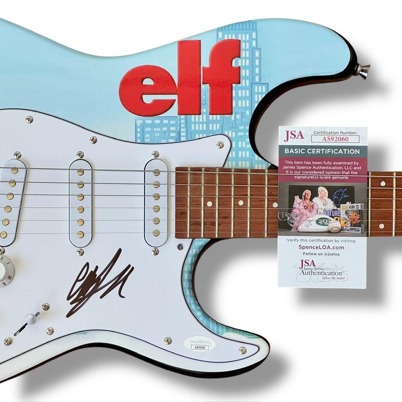 Will Ferrel Signed "Elf" Custom Stratocaster Guitar (JSA) at PristineAuction.com Will Ferrel Signed "Elf" Custom Stratocaster Guitar (JSA) at PristineAuction.com