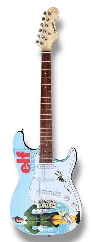 Will Ferrel Signed "Elf" Custom Stratocaster Guitar (JSA) at PristineAuction.com Will Ferrel Signed "Elf" Custom Stratocaster Guitar (JSA) at PristineAuction.com