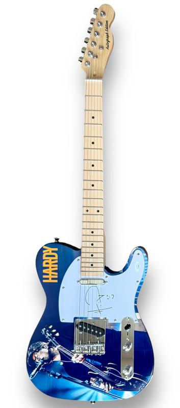 Hardy Signed Custom Telecaster Electric Guitar (JSA) at PristineAuction.com Hardy Signed Custom Telecaster Electric Guitar (JSA) at PristineAuction.com