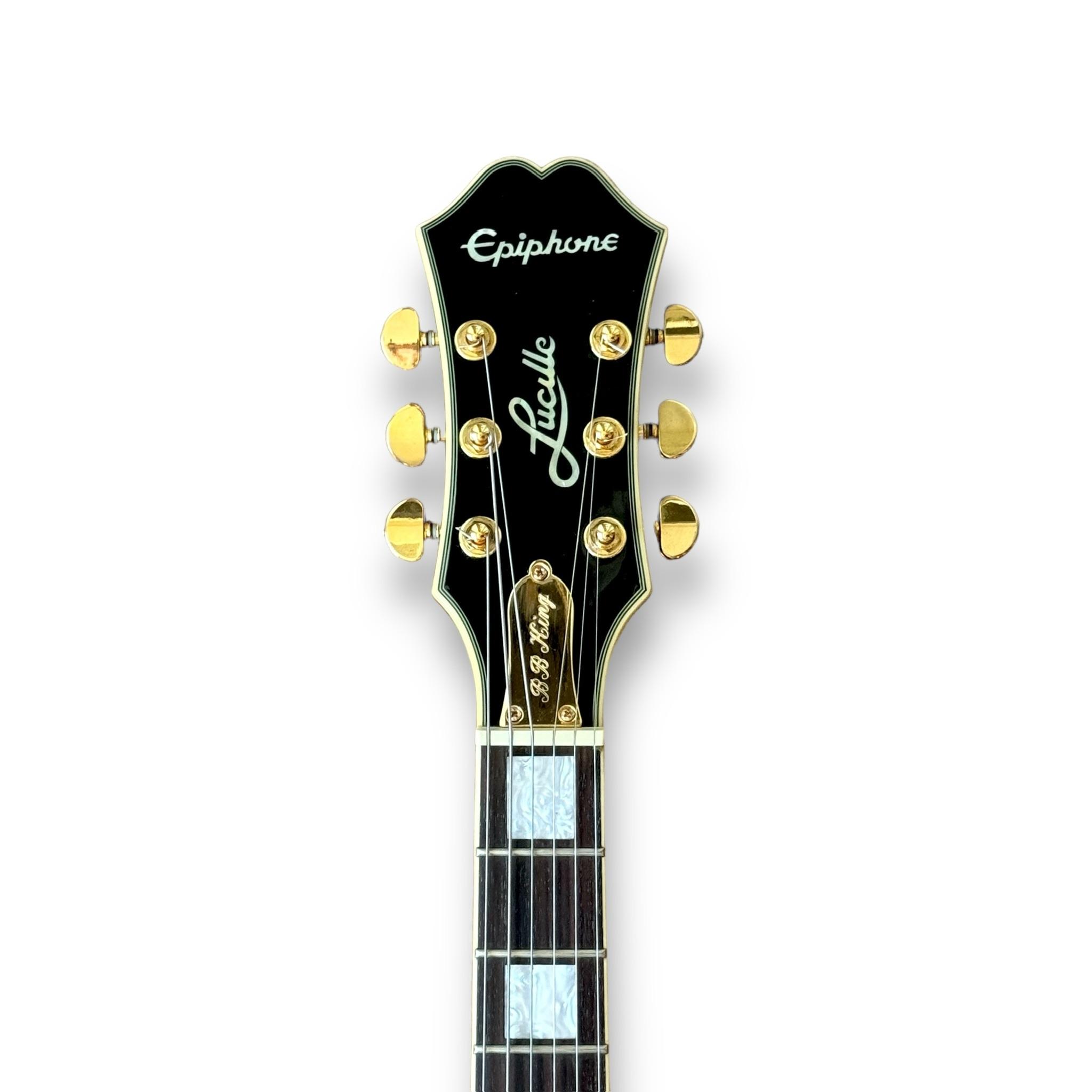B.B. King Signed Custom Epiphone Lucille Signature Model Guitar (JSA) at PristineAuction.com B.B. King Signed Custom Epiphone Lucille Signature Model Guitar (JSA) at PristineAuction.com