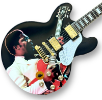 B.B. King Signed Custom Epiphone Lucille Signature Model Guitar (JSA) at PristineAuction.com
