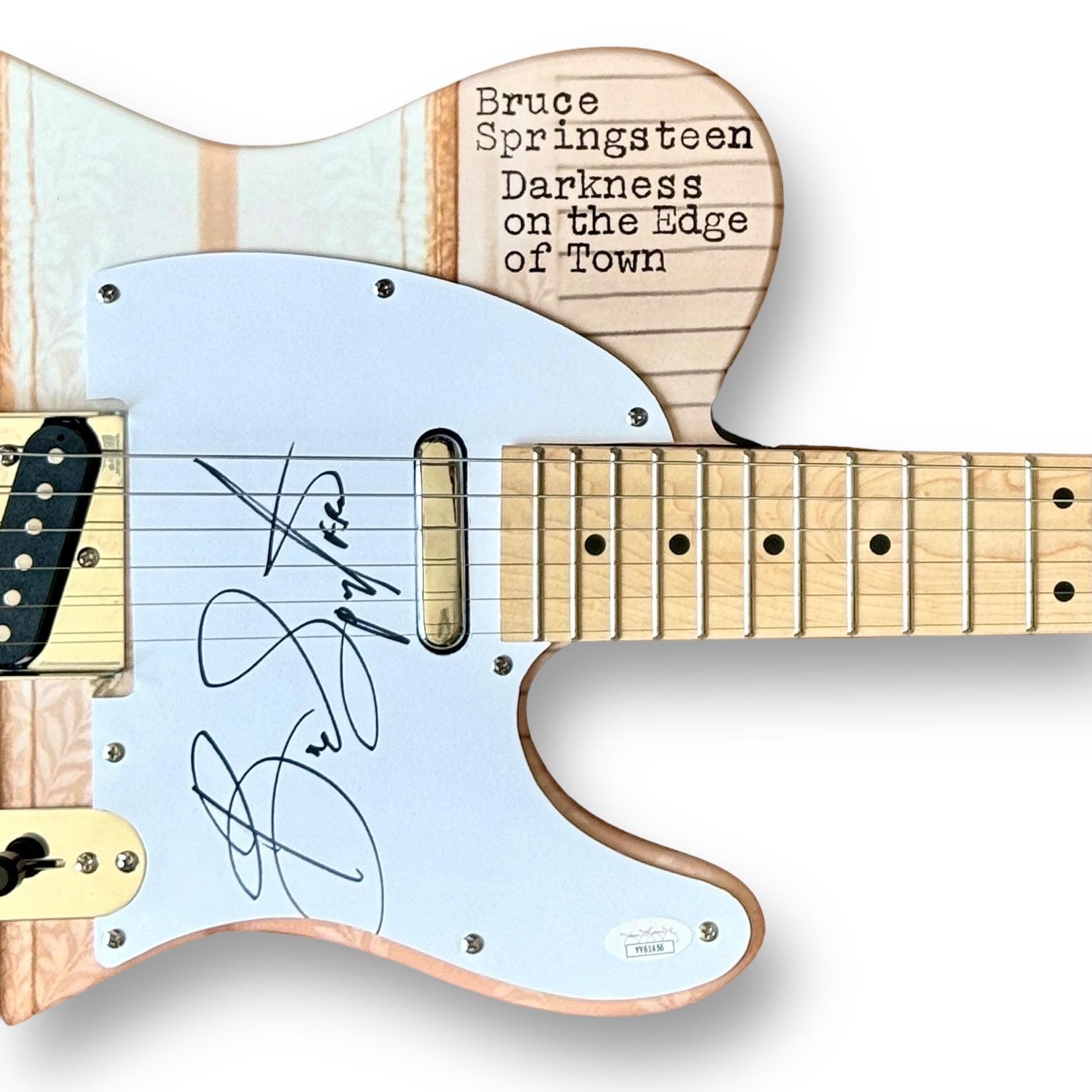Bruce Springsteen Signed Custom Telecaster Guitar (JSA) at PristineAuction.com Bruce Springsteen Signed Custom Telecaster Guitar (JSA) at PristineAuction.com