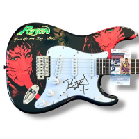 Bret Michaels Signed "Poison: Open Up and Say Ahh" Custom Stratocaster Guitar (JSA) at PristineAuction.com
