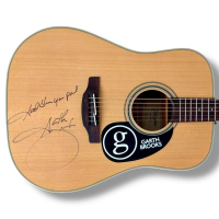 Garth Brooks Signed 41" Acoustic Guitar Inscribed "God Bless You Pal" (JSA) at PristineAuction.com
