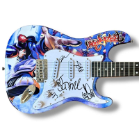 "Limp Bizkit" Custom Stratocaster Guitar Band-Signed By (5) with Fred Durst, Wes Borland, John Otto, Sam Rivers & DJ Lethal (JSA) at PristineAuction.com