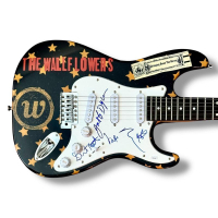 "The Wallflowers" Custom Stratocaster Guitar Band-Signed By (5) with Jakob Dylan, Stuart Mathis, Jack Irons, Greg Richling & Jimmy Wallace (JSA) at PristineAuction.com
