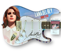 Lana Del Rey Signed Custom "Born to Die" Stratocaster Style Guitar (JSA) at PristineAuction.com