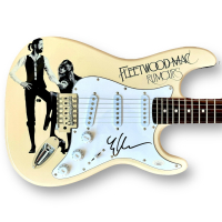 Lindsey Buckingham Signed "Fleetwood Mac" Custom Stratocaster Guitar (JSA) at PristineAuction.com