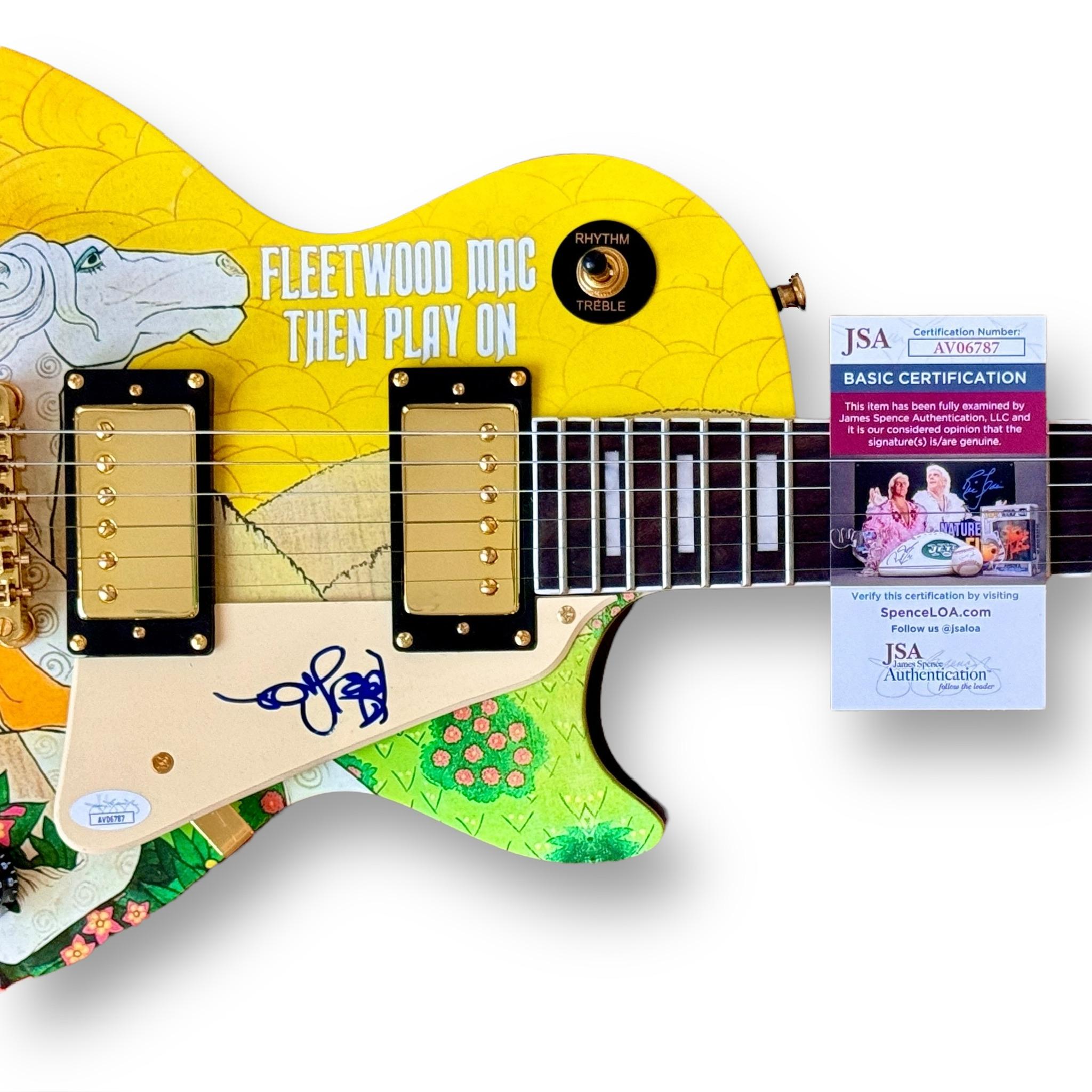 Peter Green Signed "Fleetwood Mac" Custom Les Paul Guitar (JSA) at PristineAuction.com Peter Green Signed "Fleetwood Mac" Custom Les Paul Guitar (JSA) at PristineAuction.com