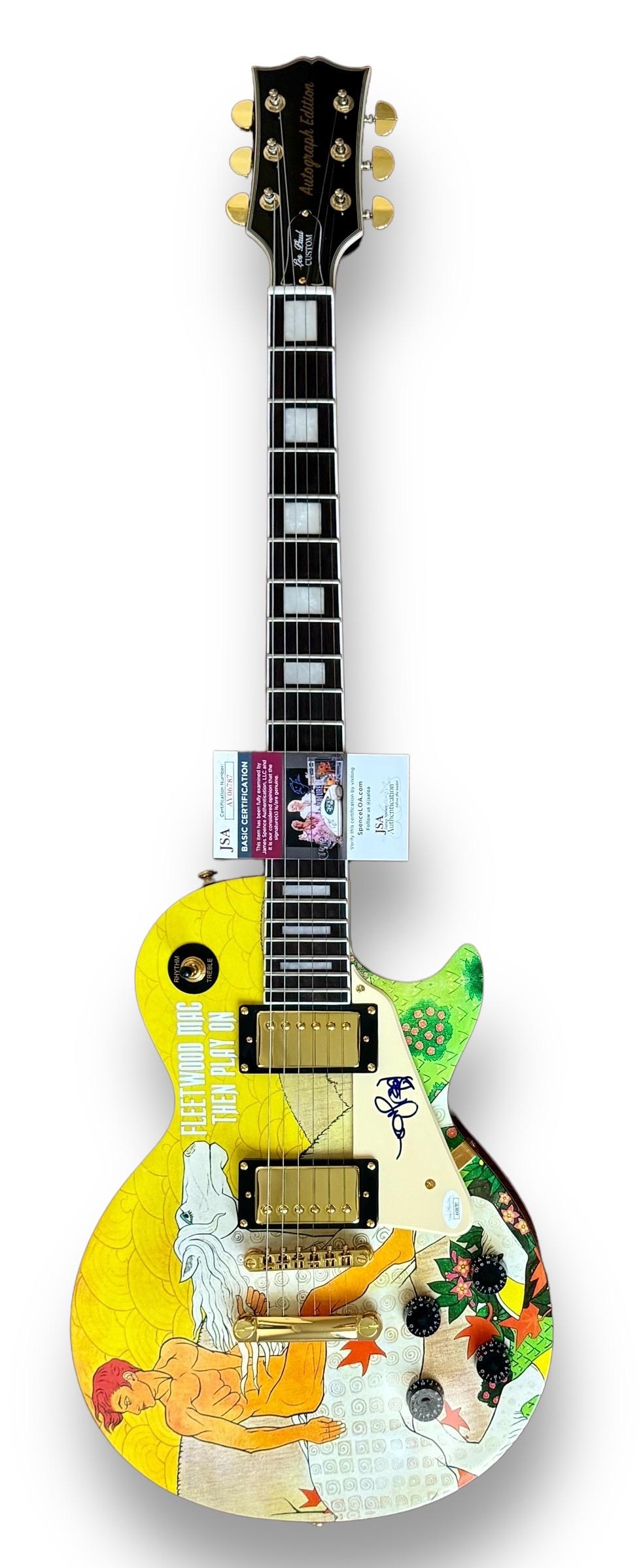 Peter Green Signed "Fleetwood Mac" Custom Les Paul Guitar (JSA) at PristineAuction.com Peter Green Signed "Fleetwood Mac" Custom Les Paul Guitar (JSA) at PristineAuction.com