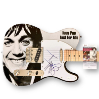 Iggy Pop Signed Custom Telecaster Guitar (JSA) at PristineAuction.com