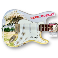 Beck Hansen Signed "Beck! Odelay" Custom Stratocaster Guitar (JSA) at PristineAuction.com