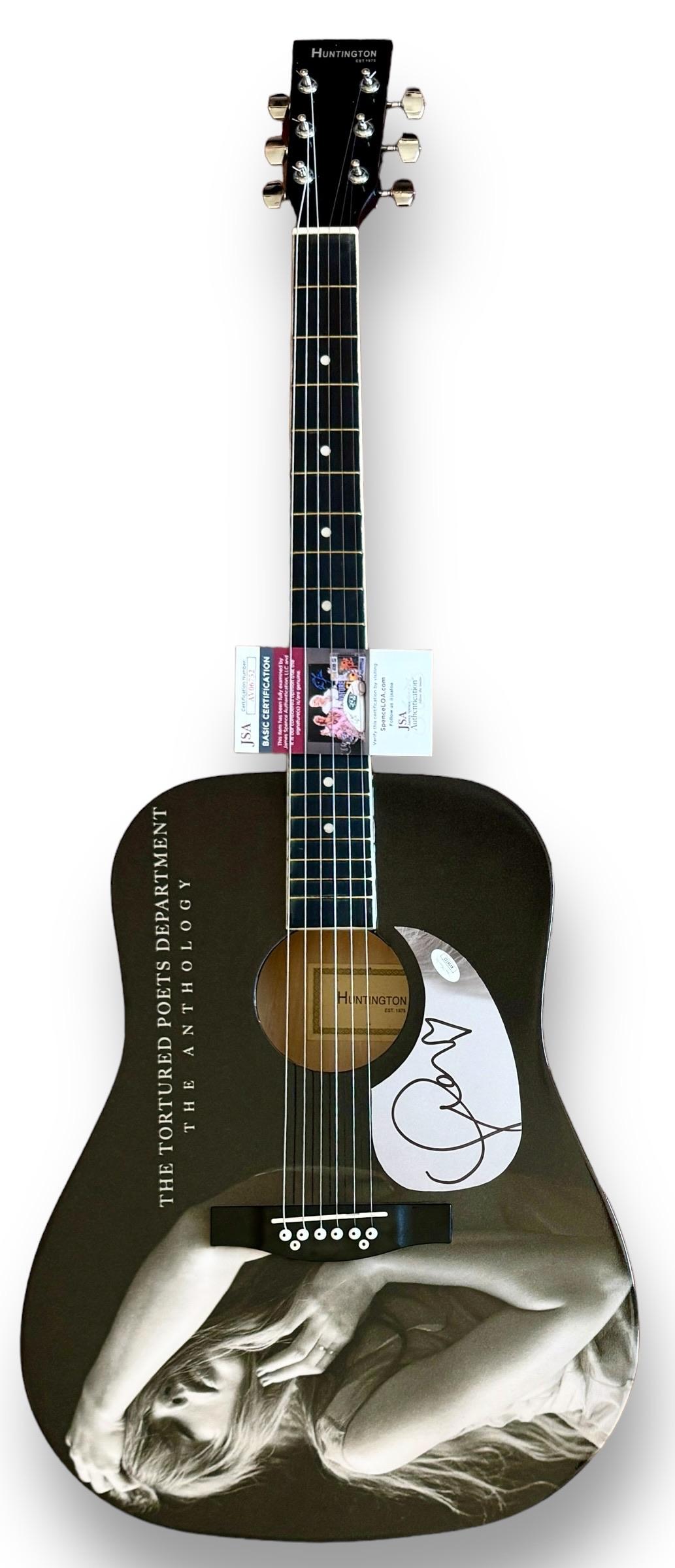 Taylor Swift Guitar with Signed Custom Insert Pickguard (JSA) at PristineAuction.com Taylor Swift Guitar with Signed Custom Insert Pickguard (JSA) at PristineAuction.com