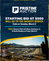 Play Golf with Ricky Stenhouse Jr. and Archie Bradley in Phoenix at PristineAuction.com