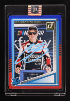 Connor Zilisch Signed 2025 Donruss Red and Blue #94 RC at PristineAuction.com