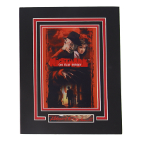 Robert Englund Signed "A Nightmare on Elm Street" Custom Matted Cut Display (ACOA) at PristineAuction.com