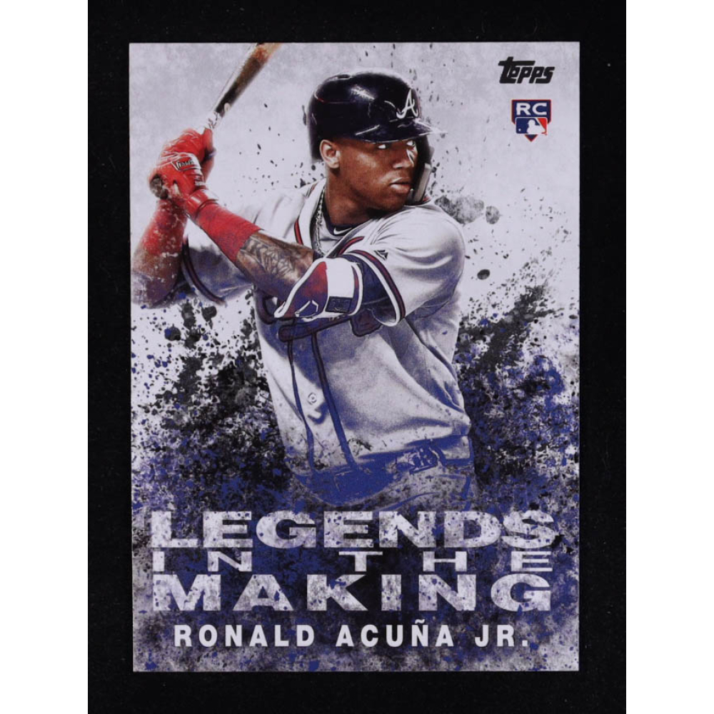 Ronald Acuna Jr. 2018 Topps Update Legends in the Making #LITM1 RC at PristineAuction.com