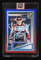 Connor Zilisch Signed 2025 Donruss Red and Blue #94 RC at PristineAuction.com