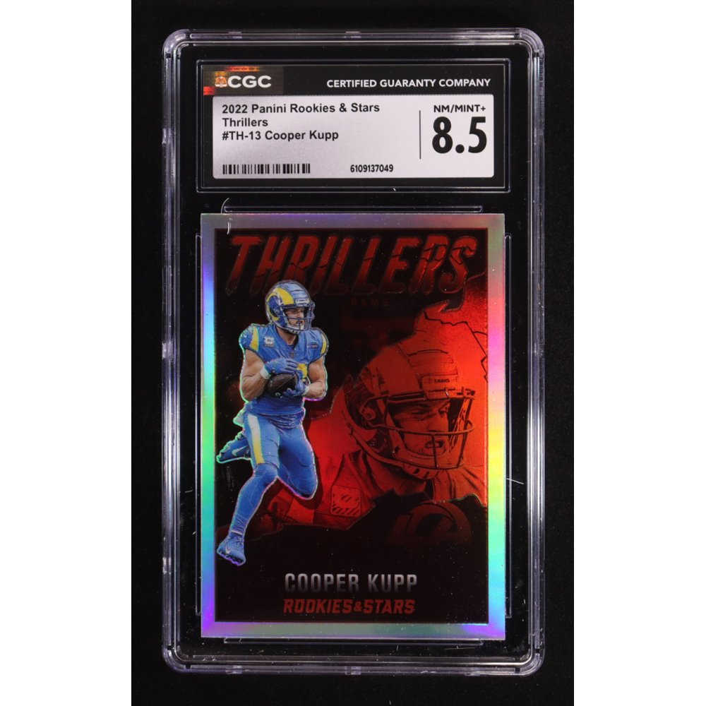 Cooper Kupp 2022 Panini Rookies & Stars Thrillers #TH-13 (CGC 8.5) at PristineAuction.com