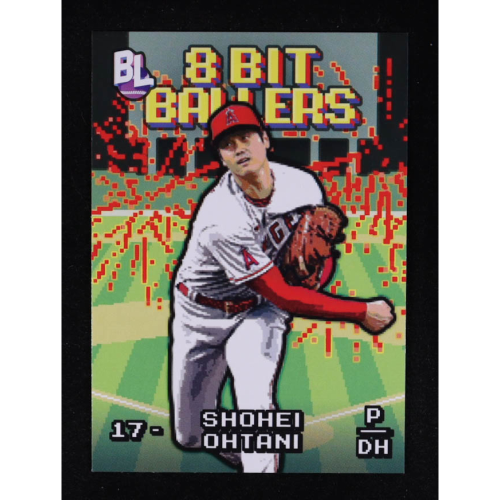 Shohei Ohtani 2023 Topps Big League 8-Bit Ballers #8B3 at PristineAuction.com