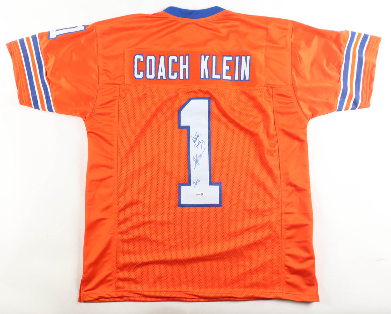 Henry Winkler Signed Jersey With Inscriptions (JSA) at PristineAuction.com Henry Winkler Signed Jersey With Inscriptions (JSA) at PristineAuction.com