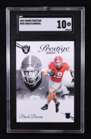 Brock Bowers 2024 Prestige #305 RC (SGC 10) at PristineAuction.com