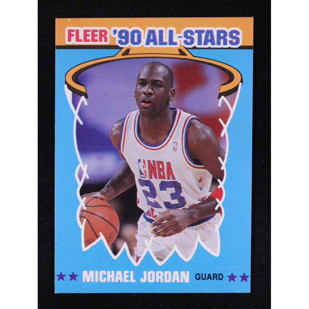 Michael Jordan 1990-91 Fleer All-Stars #5 at PristineAuction.com