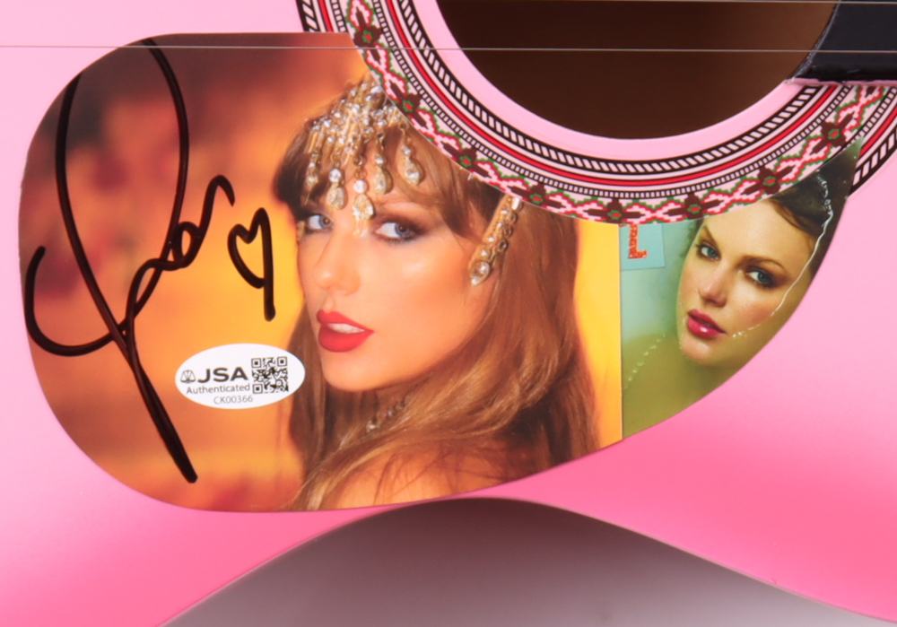 Taylor Swift Guitar with Signed Custom Insert Pickguard (JSA) at PristineAuction.com Taylor Swift Guitar with Signed Custom Insert Pickguard (JSA) at PristineAuction.com