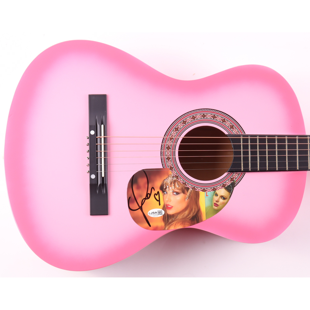 Taylor Swift Guitar with Signed Custom Insert Pickguard (JSA) at PristineAuction.com