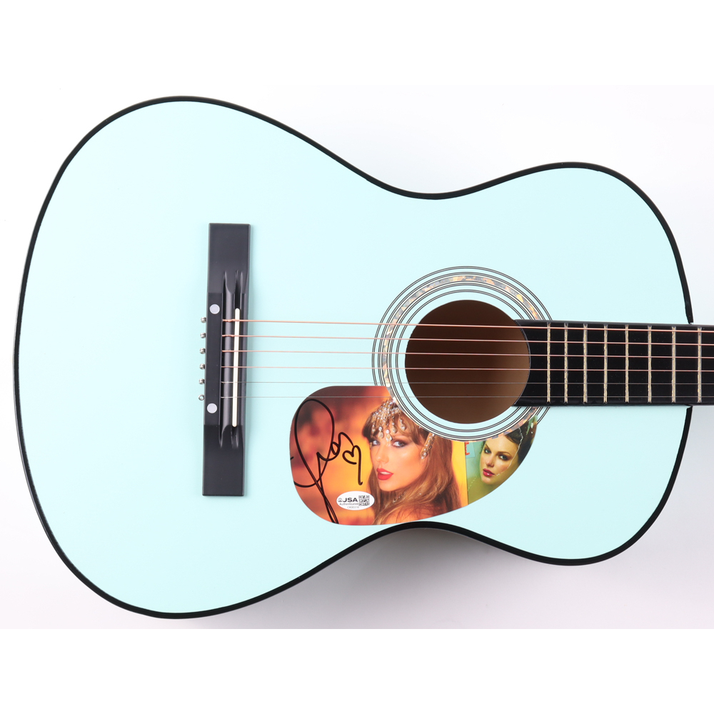 Taylor Swift Guitar with Signed Custom Insert Pickguard (JSA) at PristineAuction.com