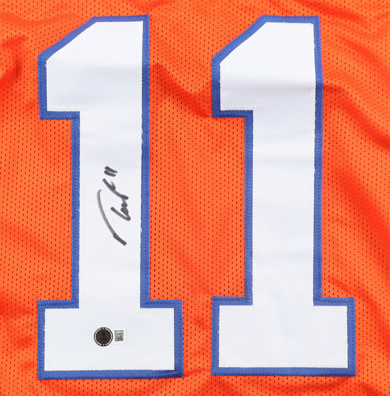 Troy Franklin Signed Jersey (Beckett) at PristineAuction.com Troy Franklin Signed Jersey (Beckett) at PristineAuction.com