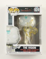 Paul Bettany Signed "Wanda Vision" #824 The Vision Bobble-Head Funko Pop! Vinyl Figure (Beckett) at PristineAuction.com