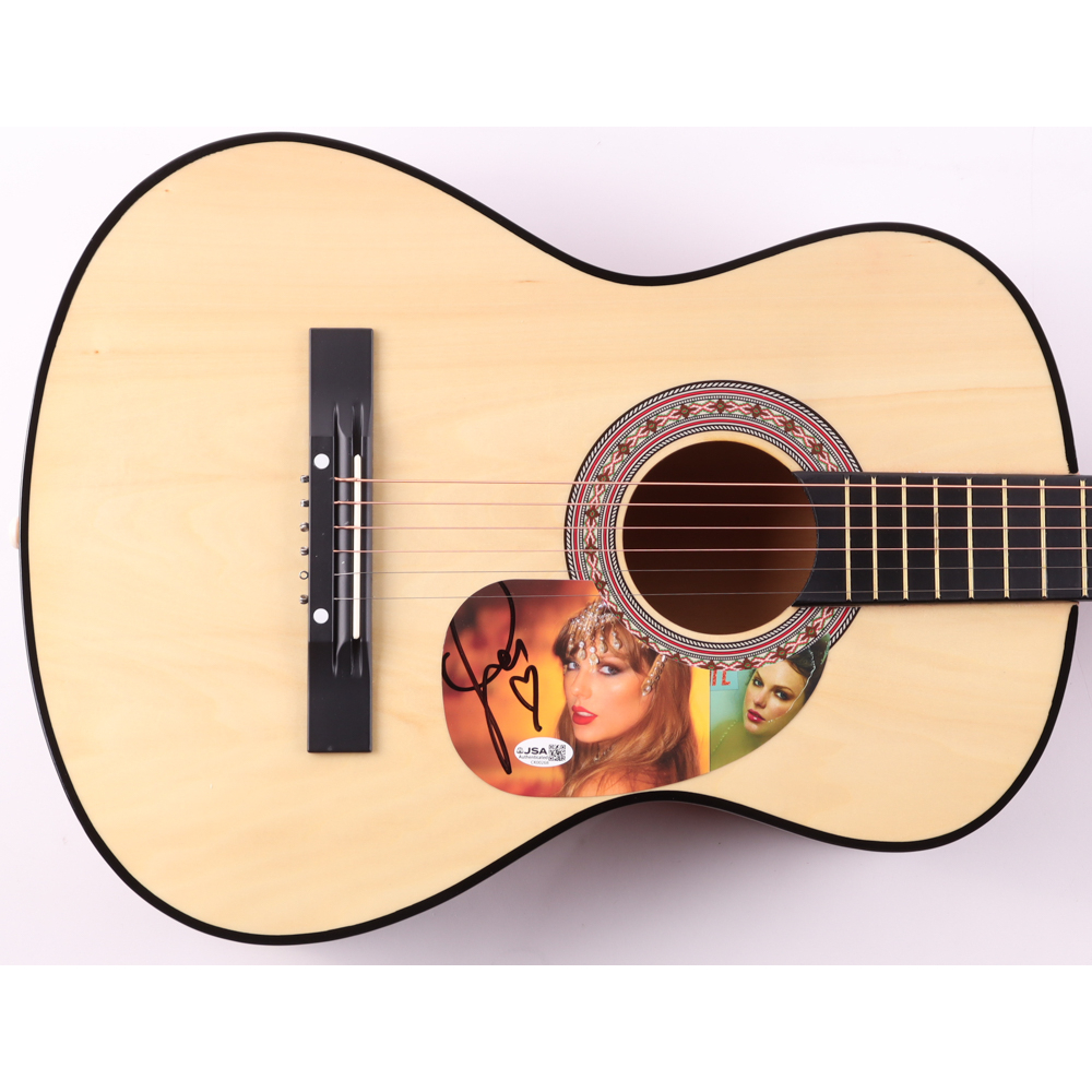 Taylor Swift Guitar with Signed Custom Insert Pickguard (JSA) at PristineAuction.com