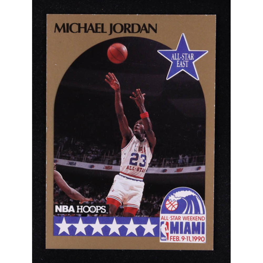 Michael Jordan 1990-91 Hoops #5 AS SP at PristineAuction.com