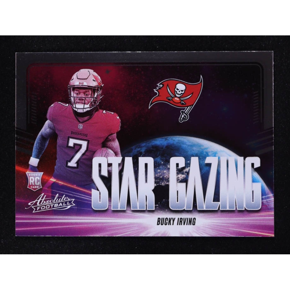 Bucky Irving 2024 Absolute Star Gazing #11 RC at PristineAuction.com