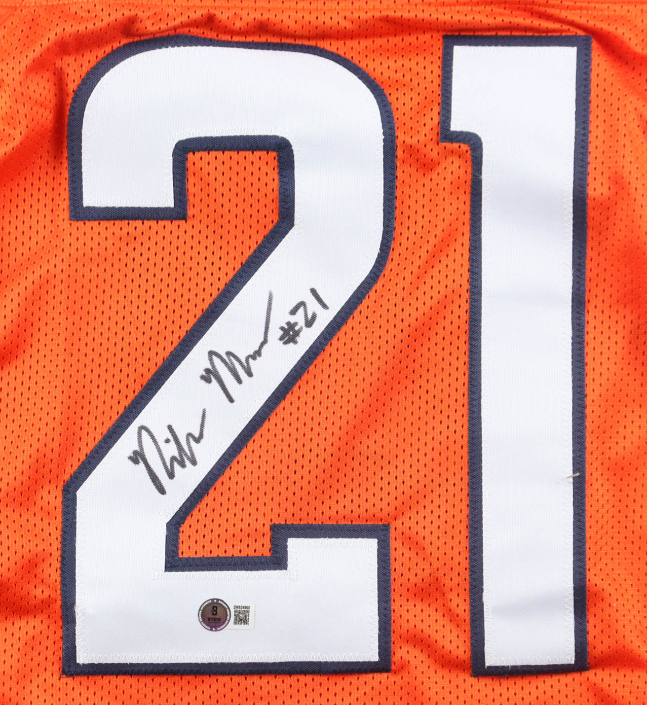 Riley Moss Signed Jersey (Beckett) at PristineAuction.com Riley Moss Signed Jersey (Beckett) at PristineAuction.com