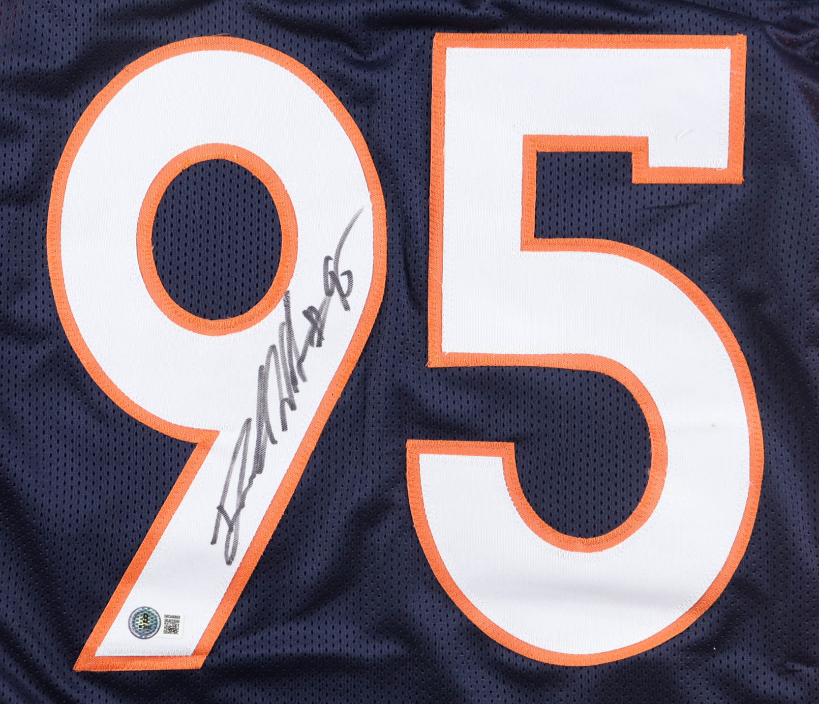 Derek Wolfe Signed Jersey (Beckett) at PristineAuction.com Derek Wolfe Signed Jersey (Beckett) at PristineAuction.com