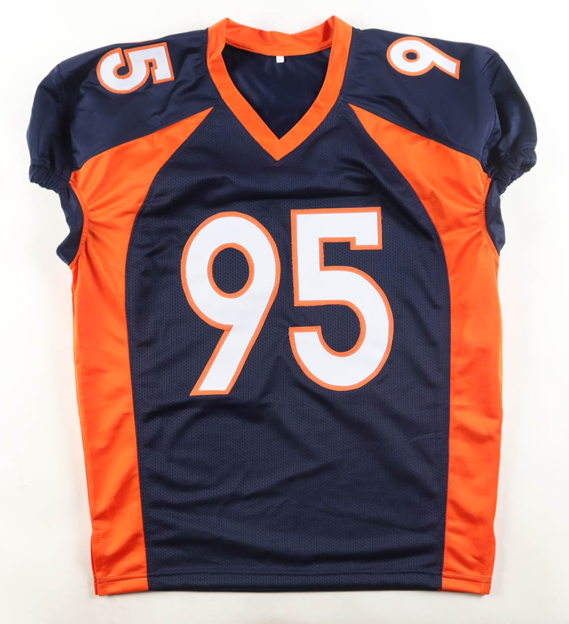 Derek Wolfe Signed Jersey (Beckett) at PristineAuction.com Derek Wolfe Signed Jersey (Beckett) at PristineAuction.com