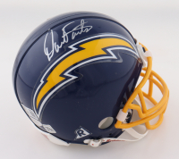 Dan Fouts Signed Chargers Mini Helmet (Beckett) at PristineAuction.com