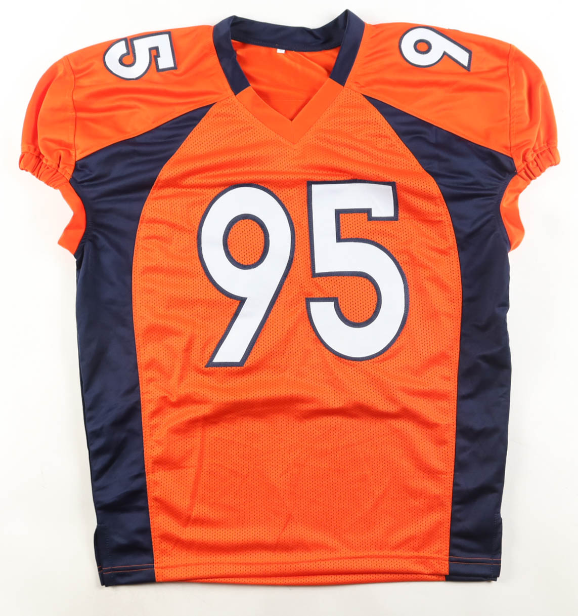 Derek Wolfe Signed Jersey (Beckett) at PristineAuction.com Derek Wolfe Signed Jersey (Beckett) at PristineAuction.com