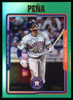 Jeremy Pena 2025 Topps Archives Green Foilboard #250 #47/99 at PristineAuction.com