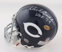 Dick Butkus Signed Bears Mini Helmet Inscribed "HOF 79" (Beckett) at PristineAuction.com
