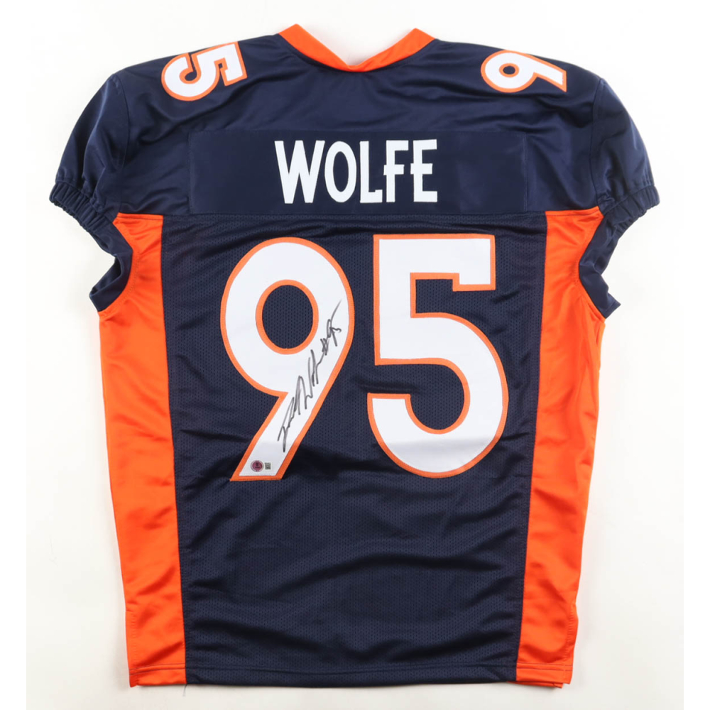 Derek Wolfe Signed Jersey (Beckett) at PristineAuction.com